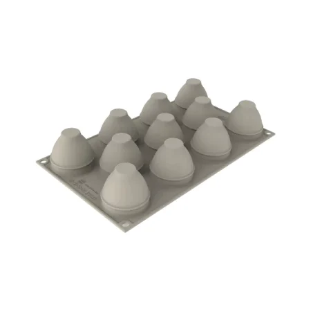 Forma din silicon pentru oua, Egg Hunt, 11 cavitati, ø53 x 67h mm