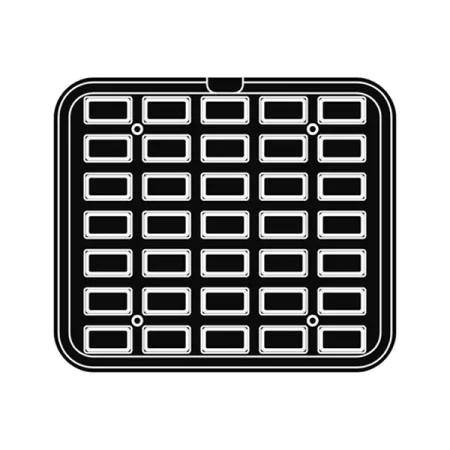 Matrita pentru tarte rectangulare, Cookmatic, 35 cavitati, 52x29mm