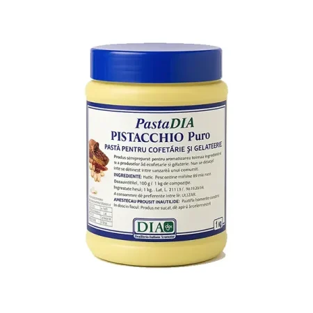 Pasta de fistic 100%, Pistacchio Puro DIA, 1 kg