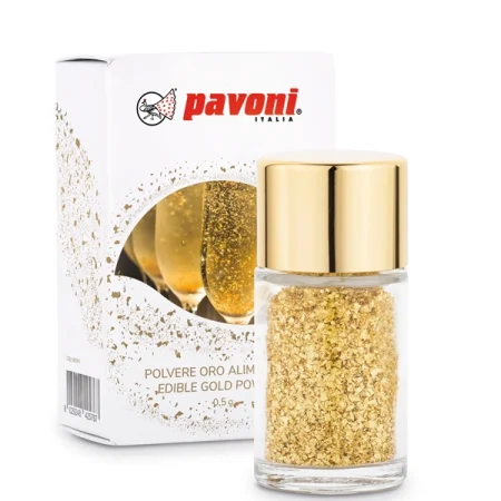 Pudra aurie comestibila 24k, 0.5g