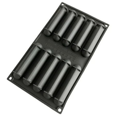 Forma din silicon 3D pentru monoportii, Pill, 10 cavitati, 300x175mm, 117x24,5x19,5mm, 40 ml