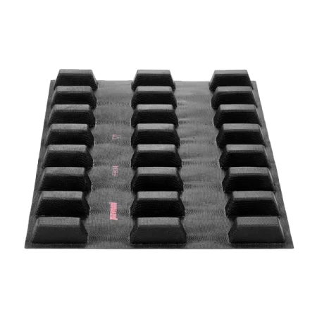 Forma din silicon dreptunghi, Fiberform, 24 cavitati, 600x400mm, 80x30x30mm, 55 ml