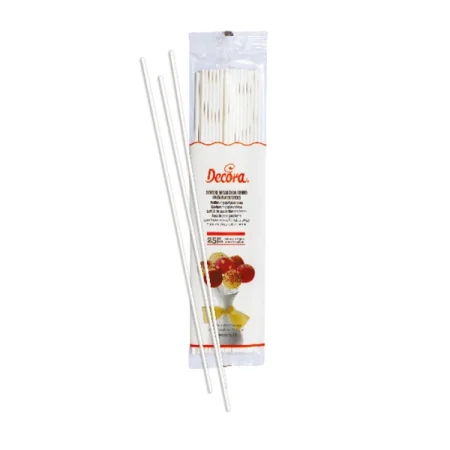 Set 25 betisoare din polipropilena pentru asamblare torturi, Ø 3.8 x 15.2 cm