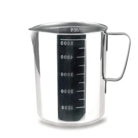 Cana gradata din inox, 5 litri