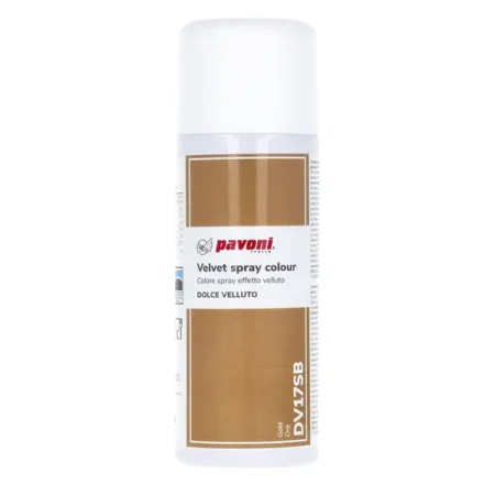 Spray VELVET Auriu, efect catifelat de lux fara E171, 400 ml