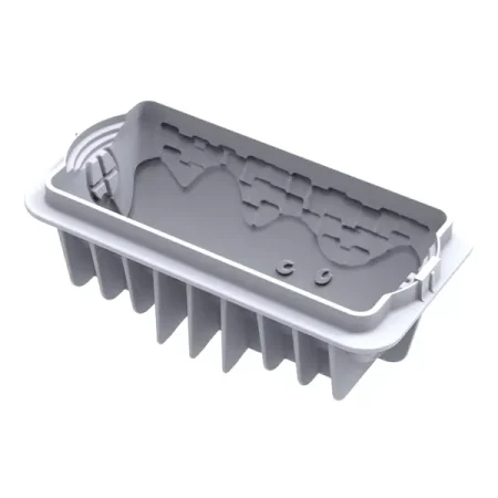 Forma din silicon pentru tort, cabana de iarna, Winter Cottage 1100, 230x105x75mm, 1100 ml