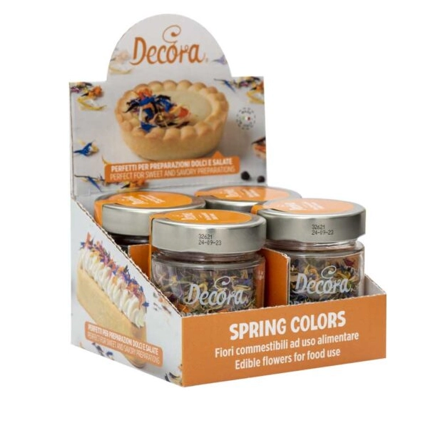 Mix flori comestibile, culori de primavara, 4 g - imagine 2