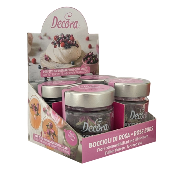 Flori comestibile boboci de trandafir, 10 g - imagine 2