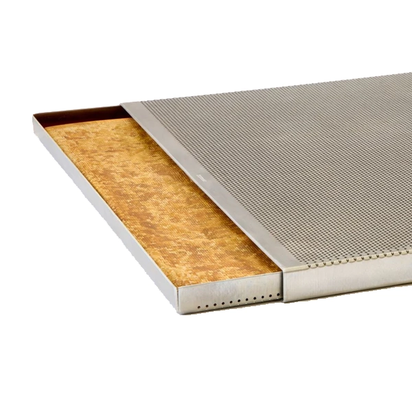 Kit tavi perforate din aluminiu pentru foietaj by Cesare Murzilli, 600x400x10mm - imagine 2