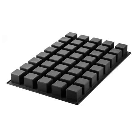 Forma din Silicon CUBE, 600x400mm, 40 cavitati, 50x50x50mm, SQ081