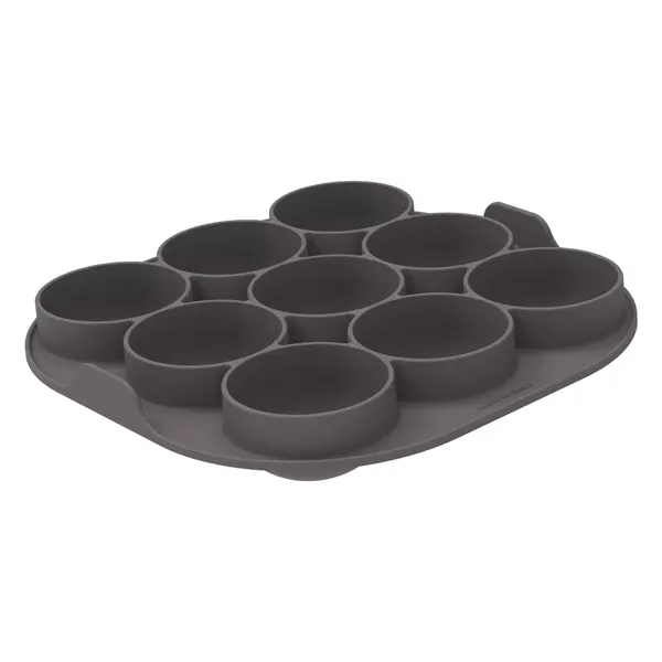 Forma din silicon pentru oua la Air Fryer, Silfry Egg, 9 cavitati, Ø58x34mm, 70 ml