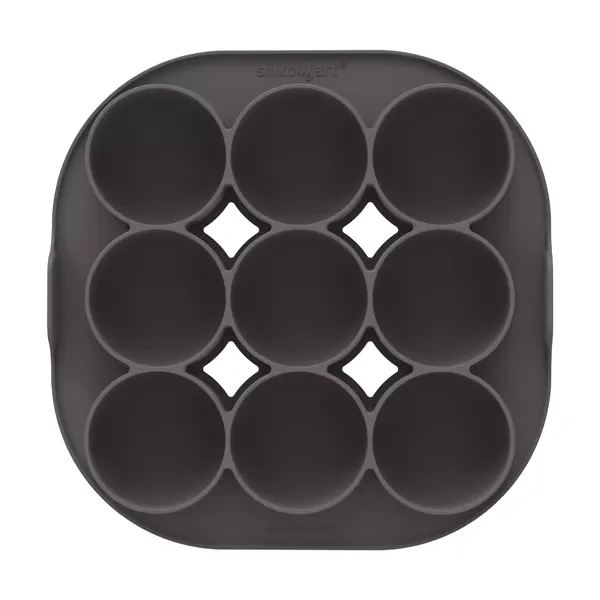 Forma din silicon pentru oua la Air Fryer, Silfry Egg, 9 cavitati, Ø58x34mm, 70 ml - imagine 3