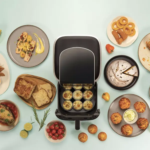 Forma din silicon pentru oua la Air Fryer, Silfry Egg, 9 cavitati, Ø58x34mm, 70 ml - imagine 4