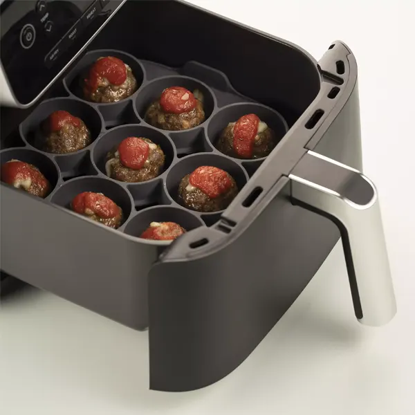 Forma din silicon pentru oua la Air Fryer, Silfry Egg, 9 cavitati, Ø58x34mm, 70 ml - imagine 5