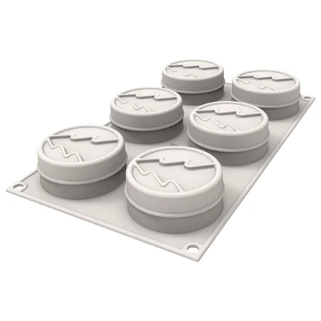 Forma din silicon pentru monoportii, buche de iarna, Mini Hiver, Ø70x30mm, 108 ml