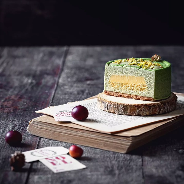 Forma din silicon pentru monoportii, buche de iarna, Mini Hiver, 6 cavitati, Ø70x30mm, 108 ml - imagine 6